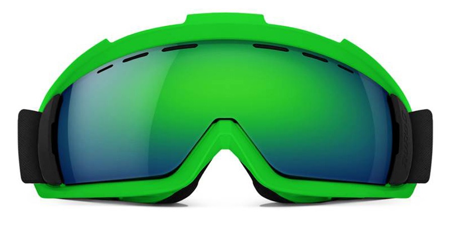 iridescent ski goggles