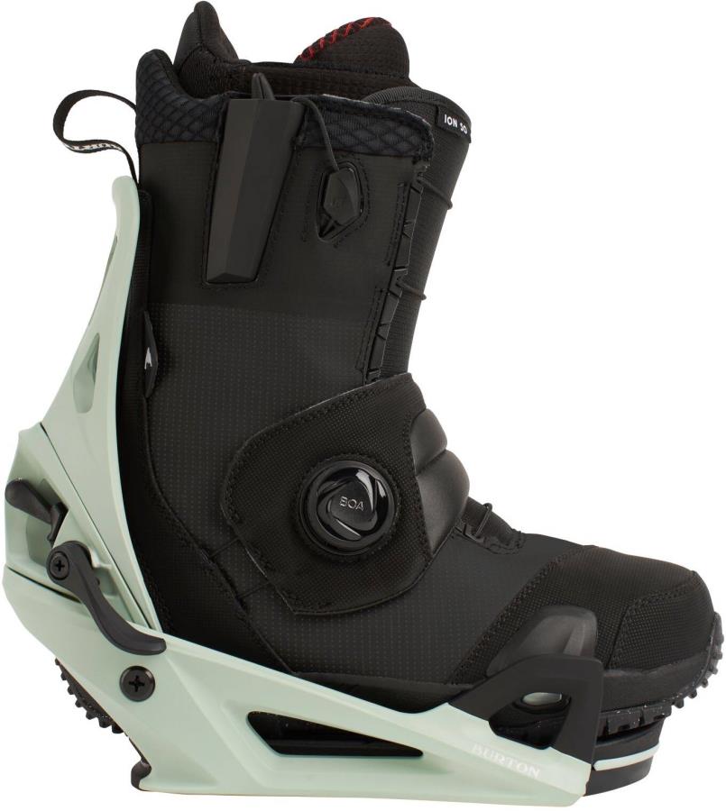 Burton Ion Step On Snowboard Binding & Boots, UK 10.5 Black/Mint 2021