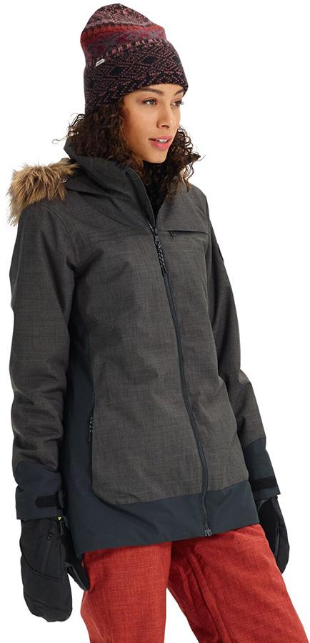 Ski/Snowboard Jacket, Xs Heather Black