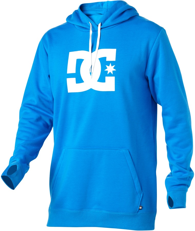 DC Snowstar Fleece Ski/Snowboard Tech Hoodie XS Electric Blue