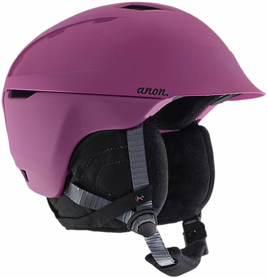 Anon Galena Women's Ski/Snowboard Helmet, L/XL Berry