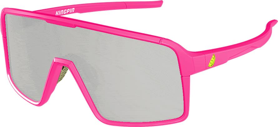 Melon Kingpin Photochromic Trail Sunglasses, M/L Pink/Yellow