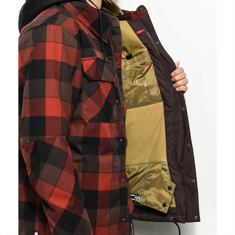 686 woodland snowboard jacket