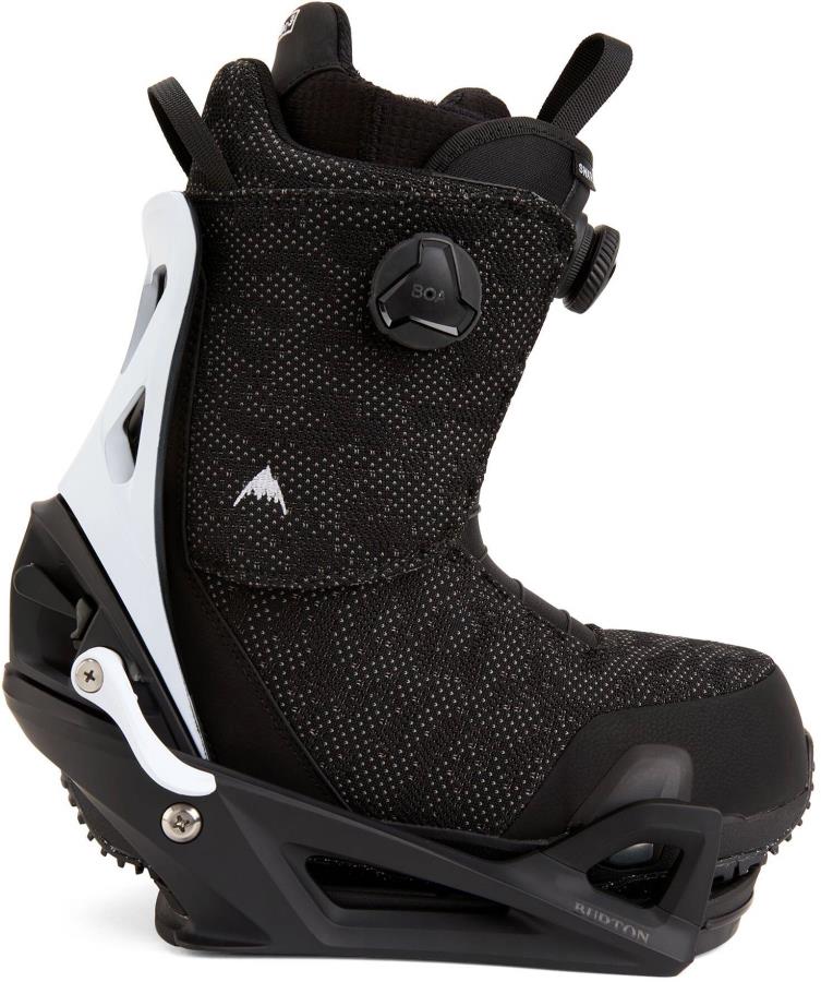 Burton Swath Boa Step On Snowboard Binding & Boots UK 7.5 Black X 2021