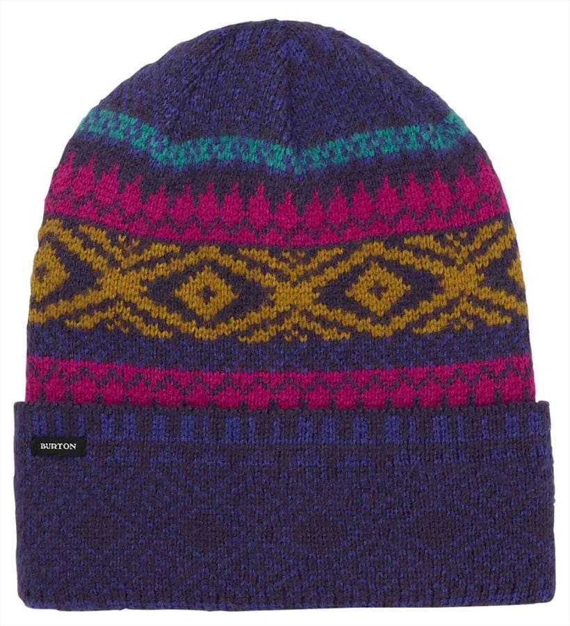 Burton Edgeworth Women's Ski/Snowboard Beanie Hat, One Size Purple