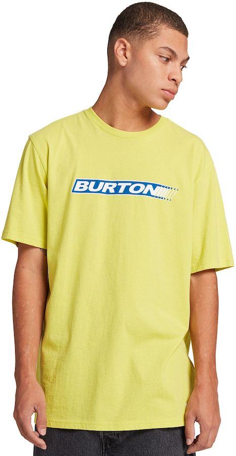 Burton Irving Men's Short Sleeve Cotton T-Shirt, L Limeade