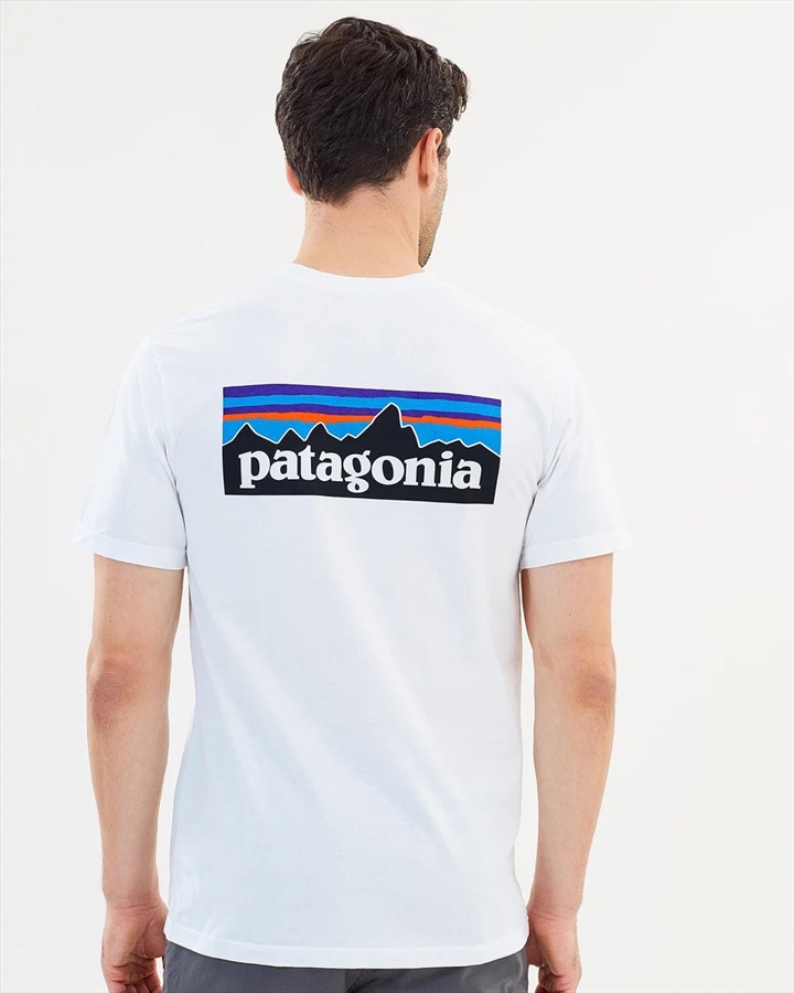 Patagonia P-6 Logo Responsibili-tee T-Shirt, S White