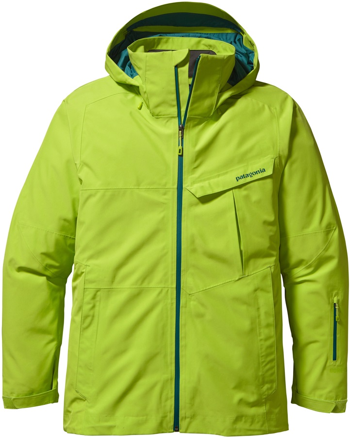 Patagonia Powder Bowl Gore-Tex Ski/Snowboard Jacket, XL, Green
