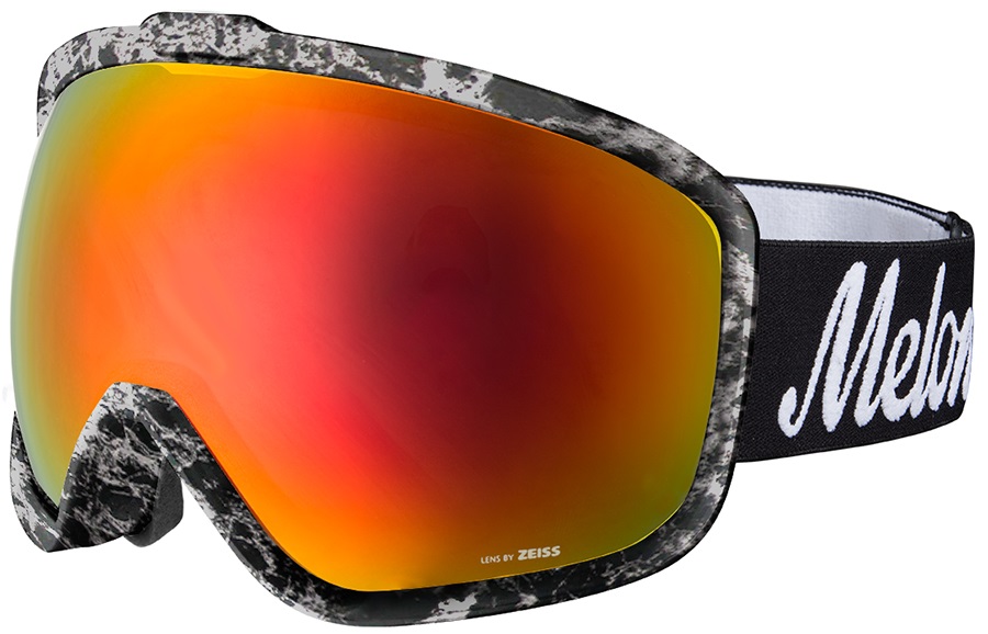 Melon Jackson Red Chrome Sonar Snowboard/Ski Goggle, M/L Marble