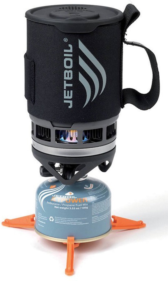Jetboil Zip Cooking System Quick Boil Camp Stove, 0.8L Carbon