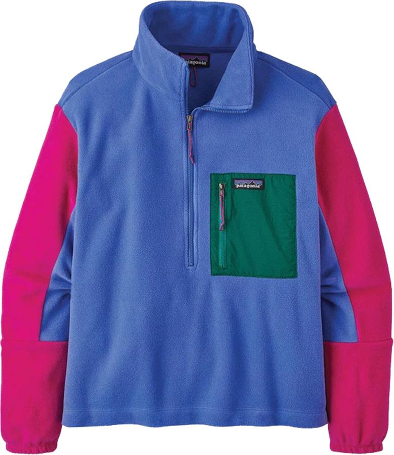 Patagonia Women's Microdini 1/2 Zip Fleece Pullover, 10 Float Blue