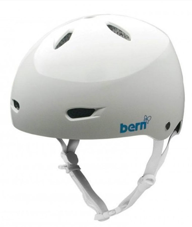 Bern Brighton H2O Ladies Watersports Helmet, L Satin White