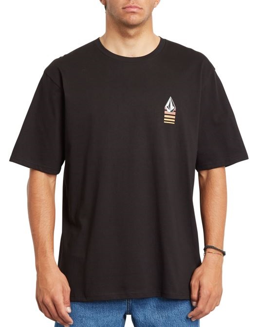 Volcom Bloxer Rlx Short Sleeve T-Shirt, M Black