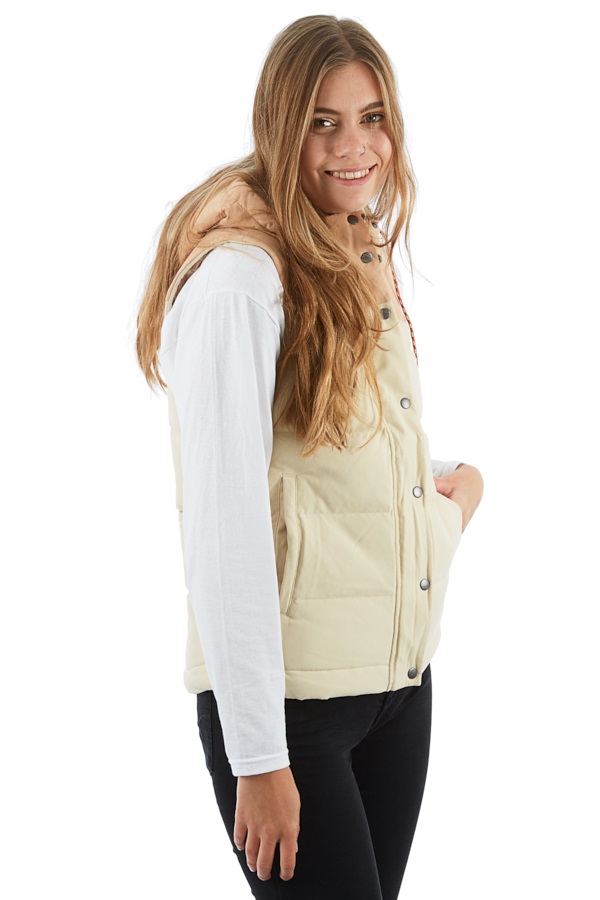 Patagonia Womens Bivy Down Hooded Vest 