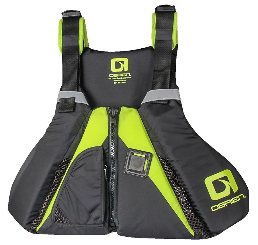 O'Brien Arsenal SUP Flotation Stand Up Paddle Board Vest, XL-2XL Blk