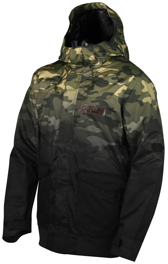 oakley camo snowboard jacket