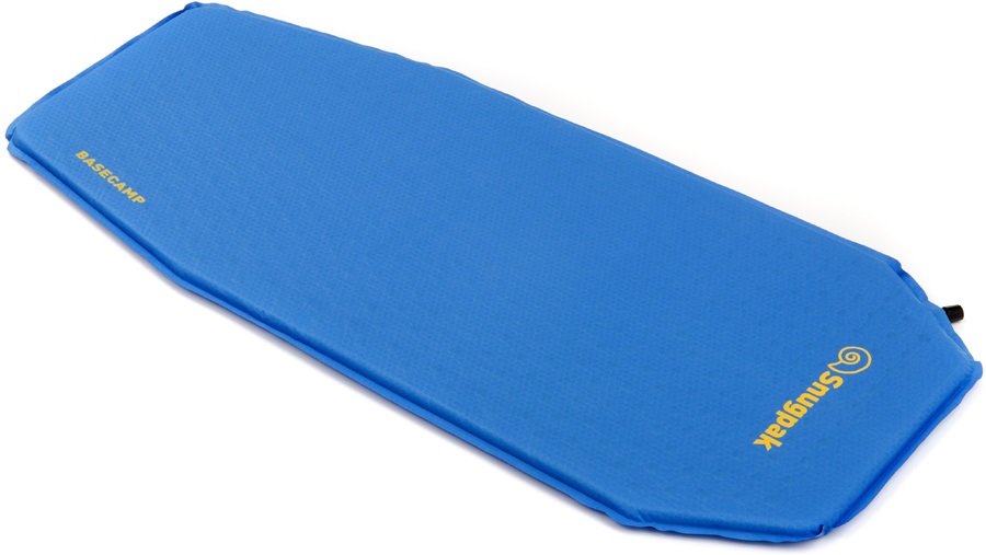 Snugpak Midi Mat Self Inflating Camping Mattress, 3/4 Length Blue