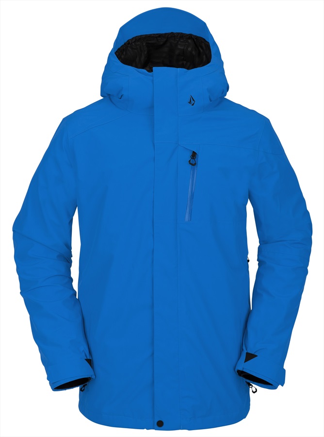 L GoreTex Ski/Snowboard Jacket, S Cyan Blue