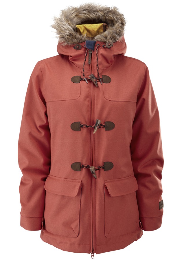Westbeach Beatty Duffle Women's Ski/Snowboard Jacket, XS, Tobasco