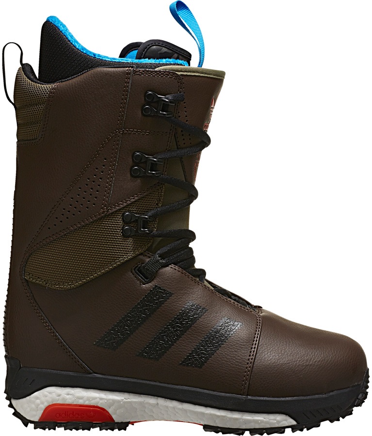 Adidas Tactical Boost Snowboard Boot, UK 8, Brown/Olive/Cargo, 2017