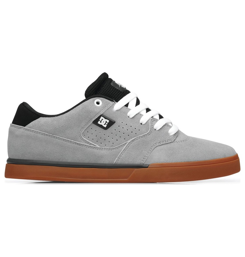 DC COLE LITE S Skate Shoes, UK 10, Grey / Gum