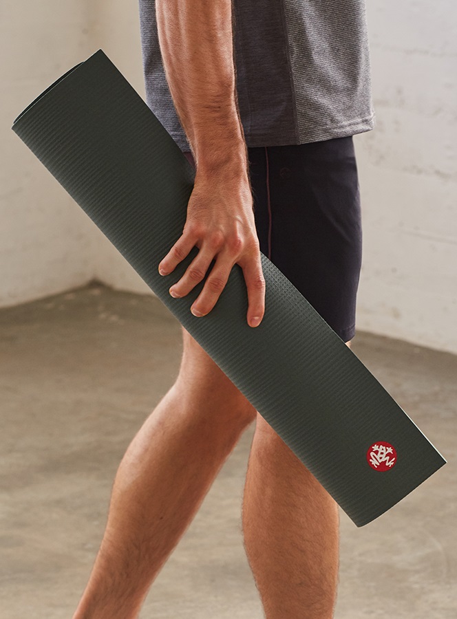 Manduka Pro 6mm Yoga Mat, Standard Black Sage
