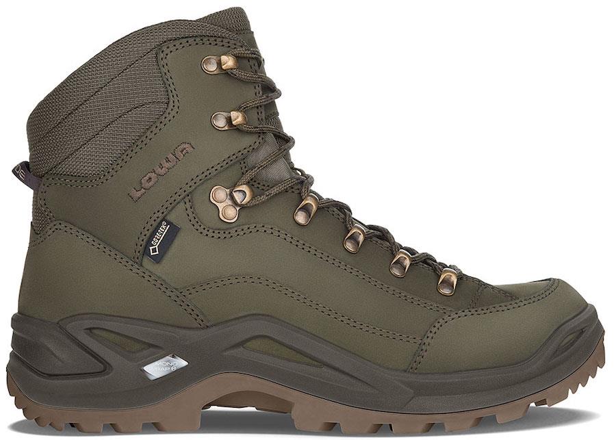 Lowa Adult Unisex Renegade Gtx Mid Men S Gore Tex Hiking Boots Uk Basil