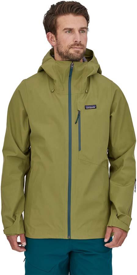 Patagonia Powder Bowl Gore-Tex Ski/Snowboard Jacket, Xl Palo Green