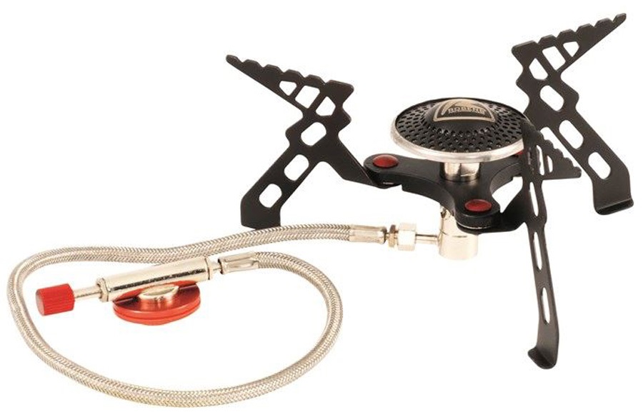 Robens Fire Beetle Stove Camping & Backpacking Stove, Black/Red
