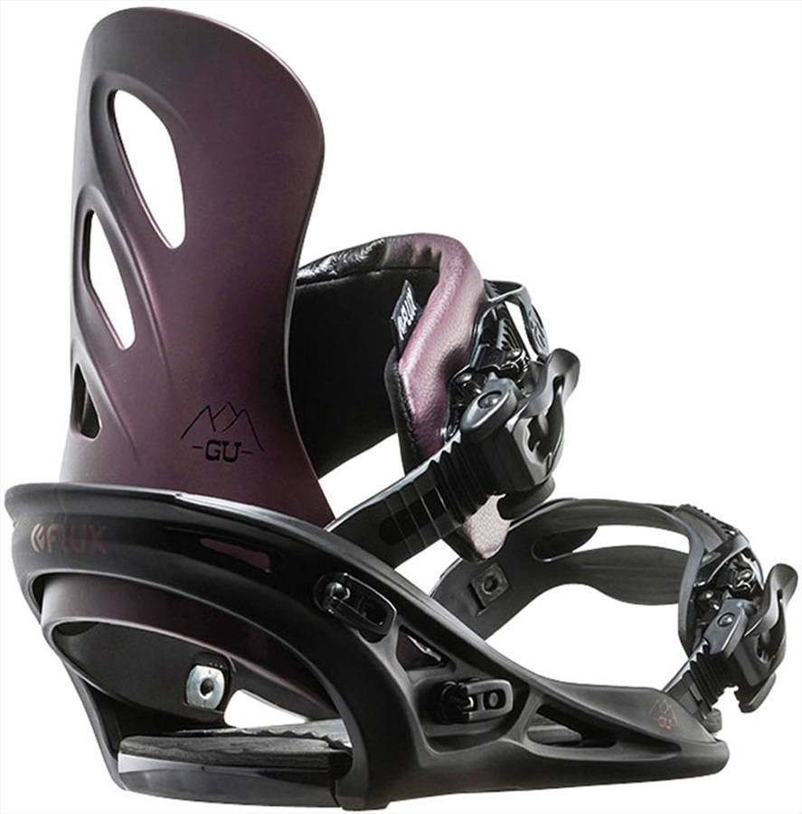 Flux GU Women's Snowboard Bindings, S, Purple, 2017