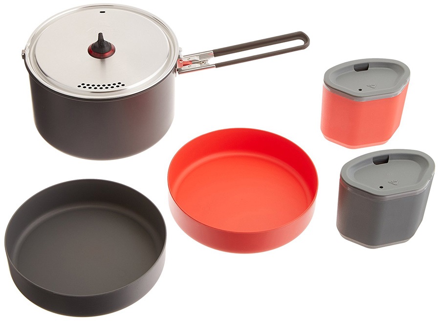 MSR Alpinist 2 System Cooking Set Camping Cookware, 2.4L