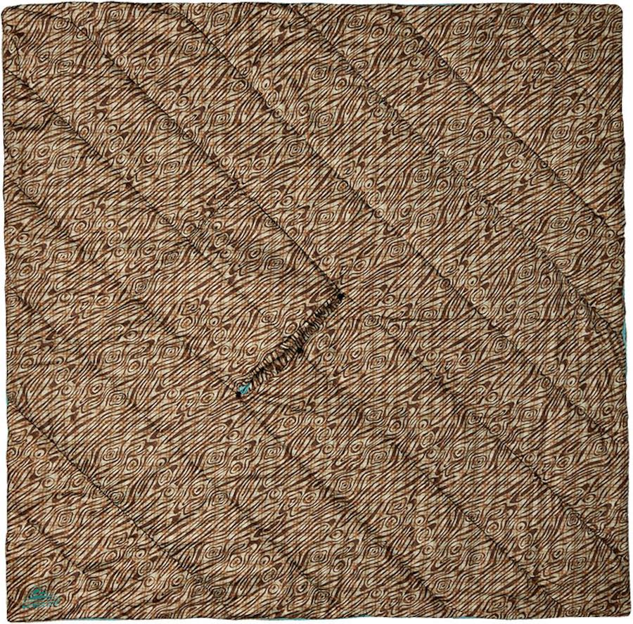 Kelty Hoodligan Blanket Hooded Thermal Camping Poncho, Trellis