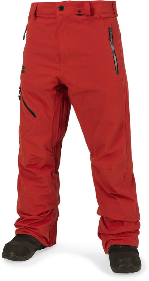 burnt orange snowboard pants