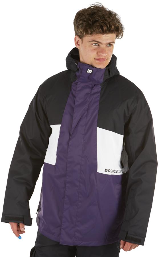 DC Defy Ski/Snowboard Insulated Jacket, L Grape