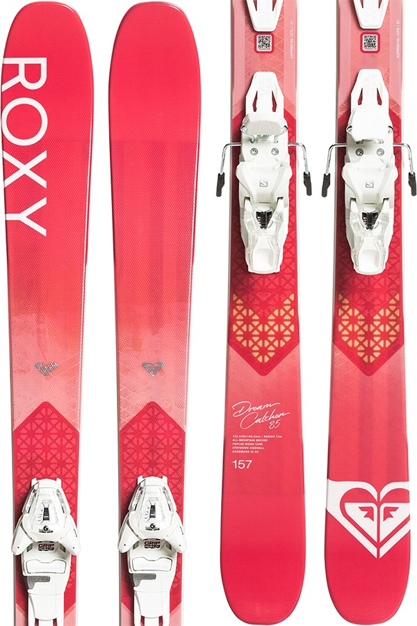 Roxy Dreamcatcher 85 Lithium 10 Women's Skis, 173cm Pink 2020