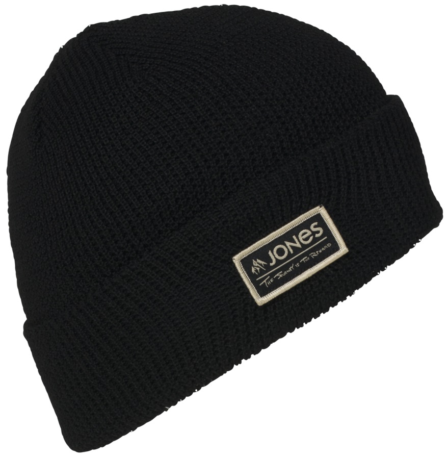 Jones Arlberg Beanie Snowboard/Ski Hat, Black 2020