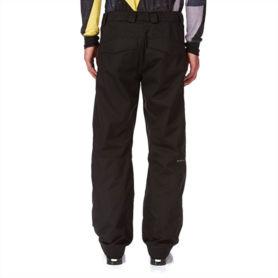 Oakley Fleet 2 BioZone Shell Snowboard/Ski Pants, S, Jet Black