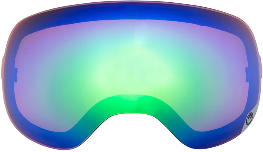 Dragon D3 Snowboard/Ski Goggles Spare Lens, One Size, Green Ionized