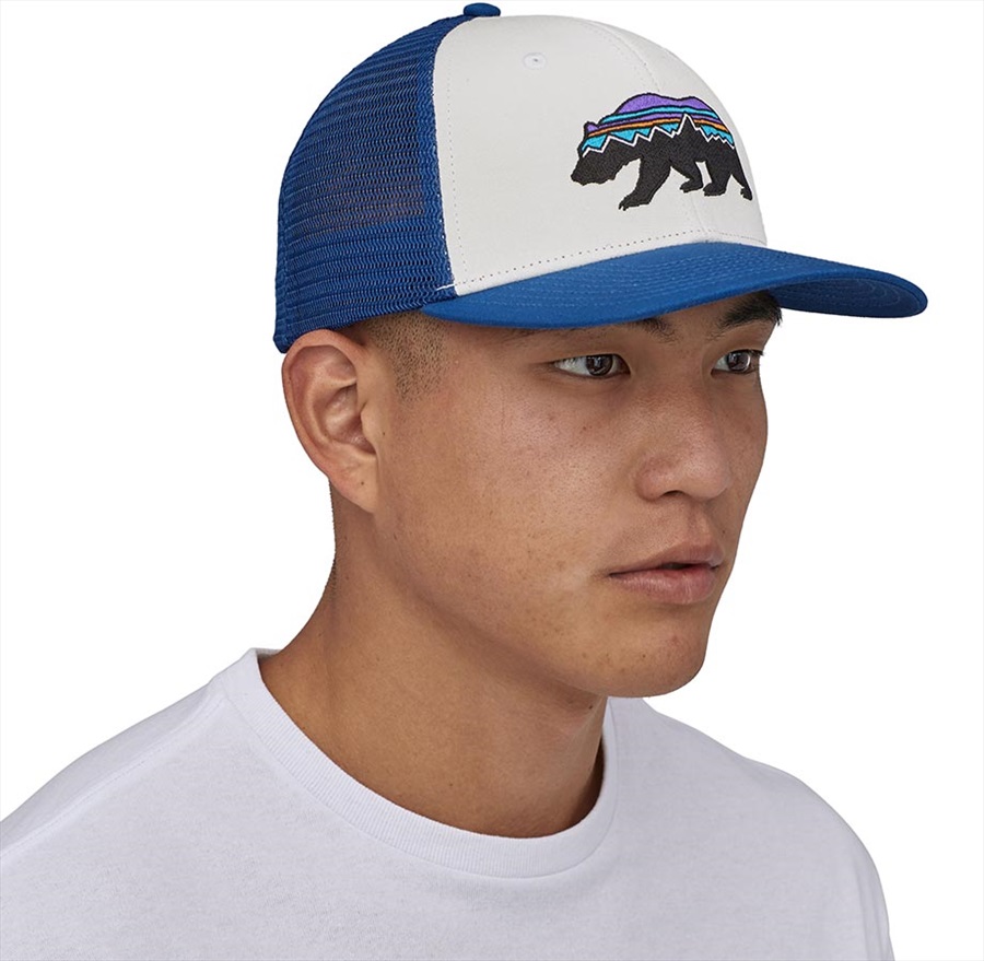 patagonia fitz roy bear trucker hat uk