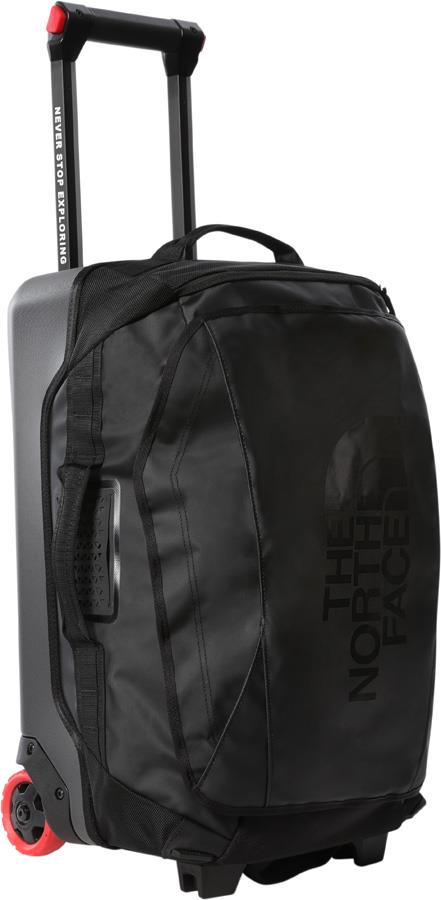 Finish Line Accessories Bags Luggage Rolling Th 22" Wheeled Luggage in Black/TNF Black Nylon/Polyester 