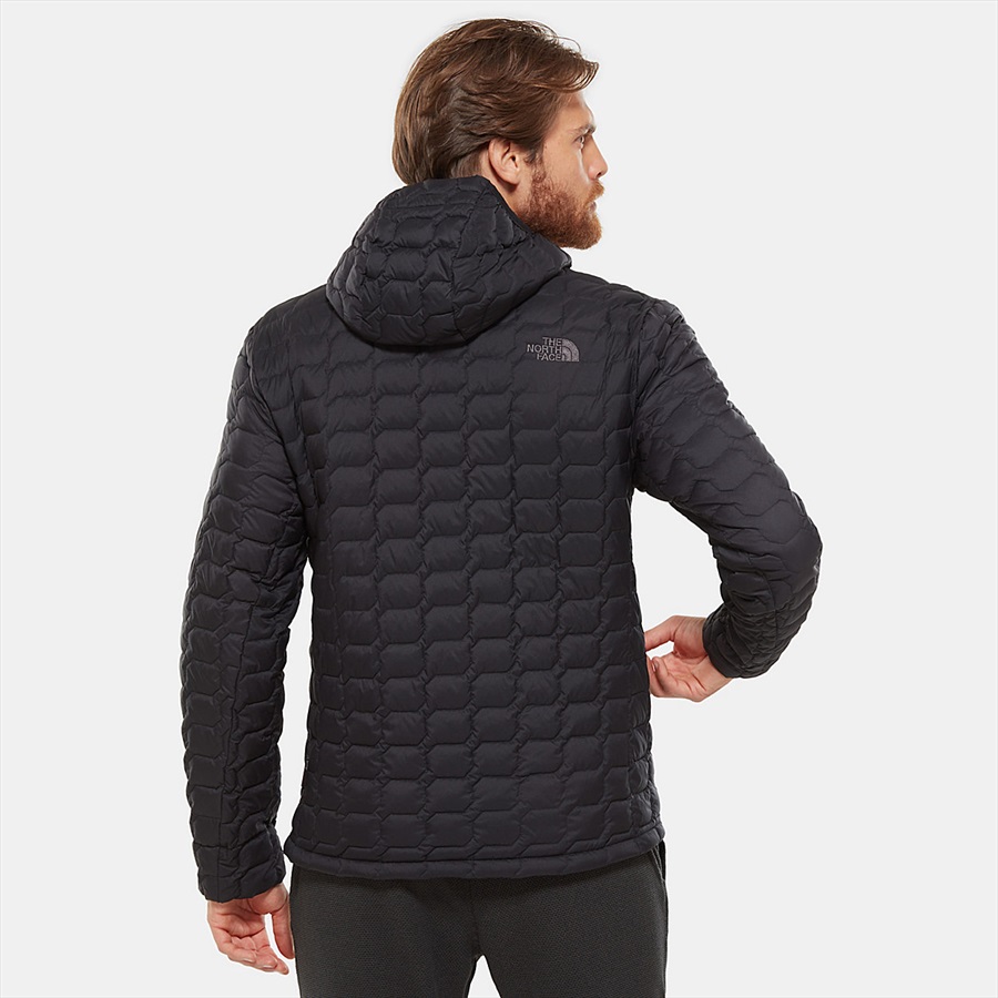 north face thermoball black matte