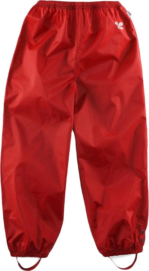 Muddy Puddles Recycled Originals Kids Waterproof Trousers, 5-6yrs Red