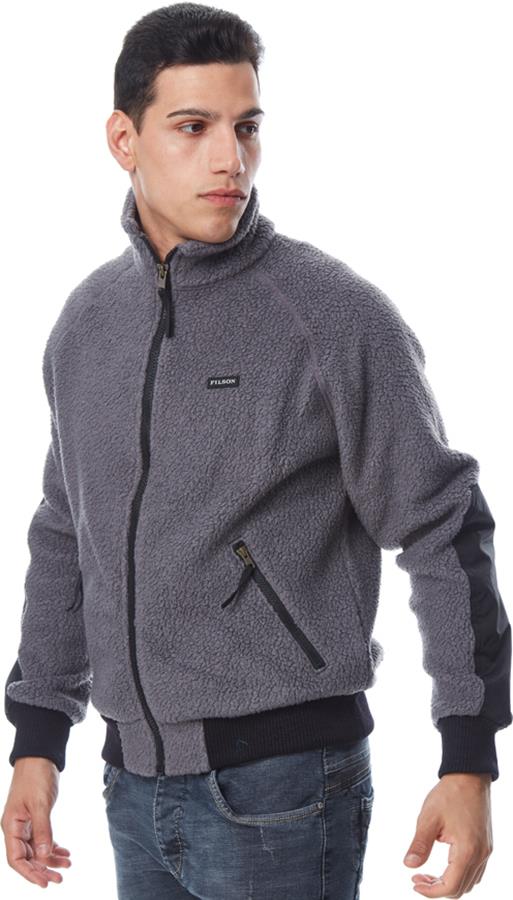Filson Sherpa Full Zip Polartec® Fleece Jacket, S Charcoal Grey