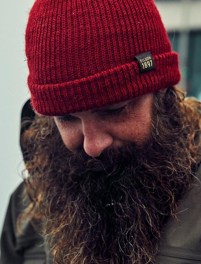 Filson Watch Cap Cuffed Wool Beanie Hat 