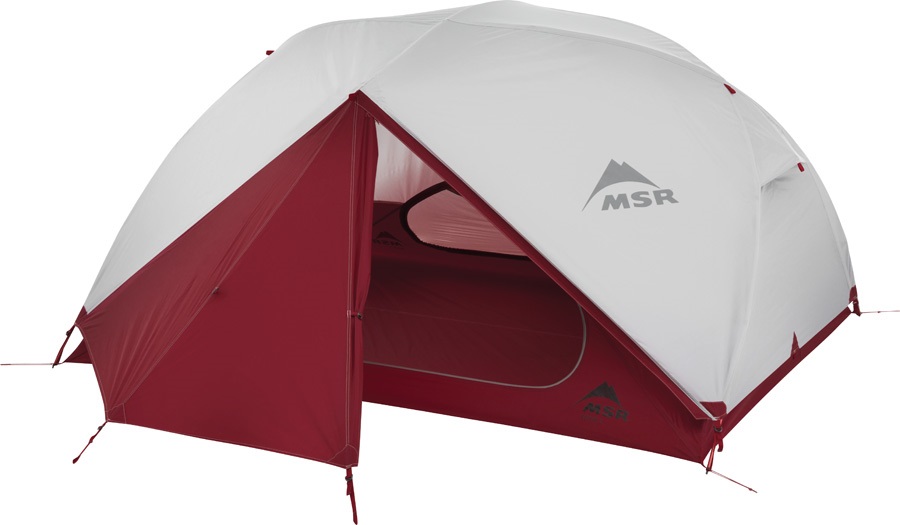 MSR Elixir 3 V2 Tent Backpacking Shelter, 3 Man Grey