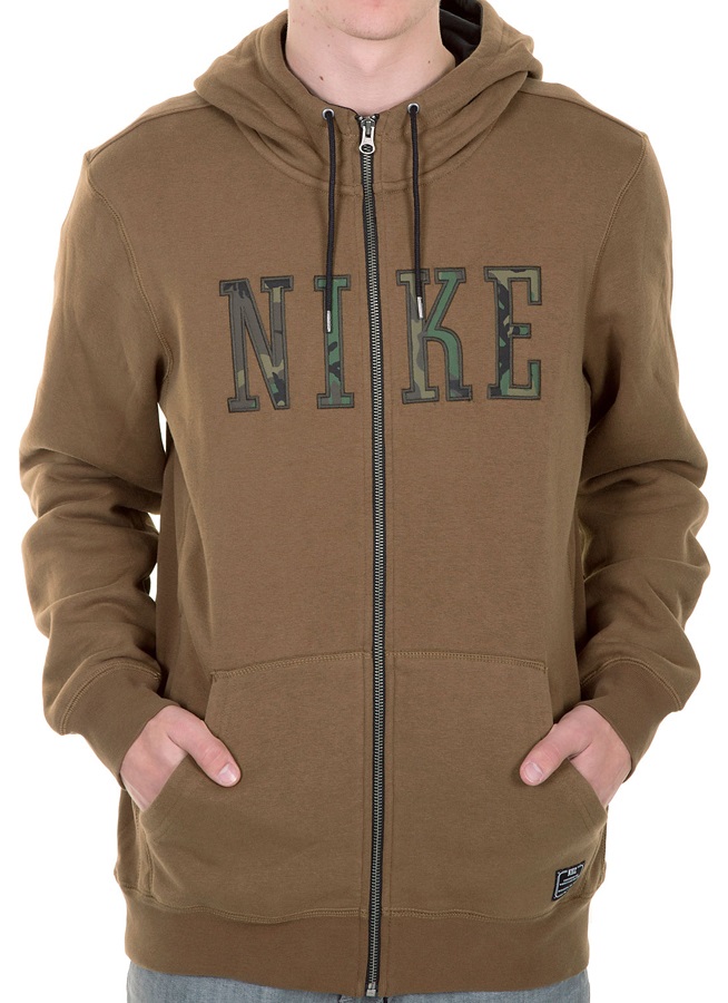 Nike SB Northrup Heritage Hoody, XL, Brown / Camo