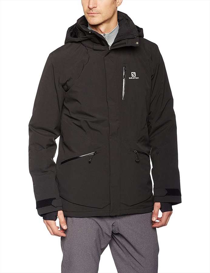 Salomon QST Ski/Snowboard Jacket XL Black