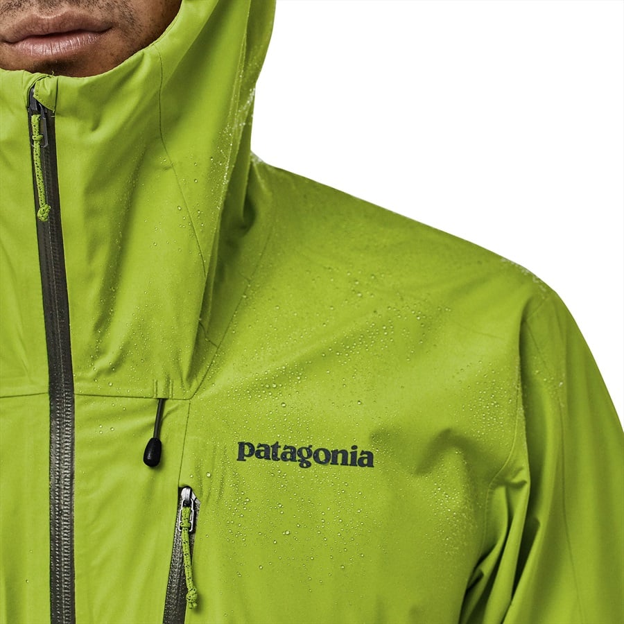 Patagonia Calcite Gore Tex Paclite Waterproof Shell Jacket M Black