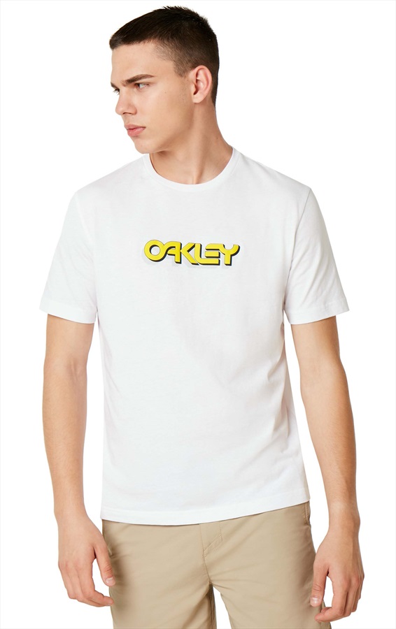 Oakley Tridimensional Short Sleeve T-Shirt, S White
