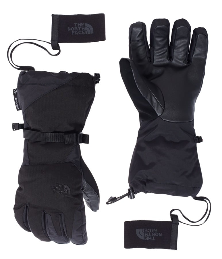 snowboarding gloves north face